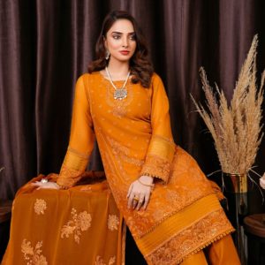 Yellow Dress with Duppataa